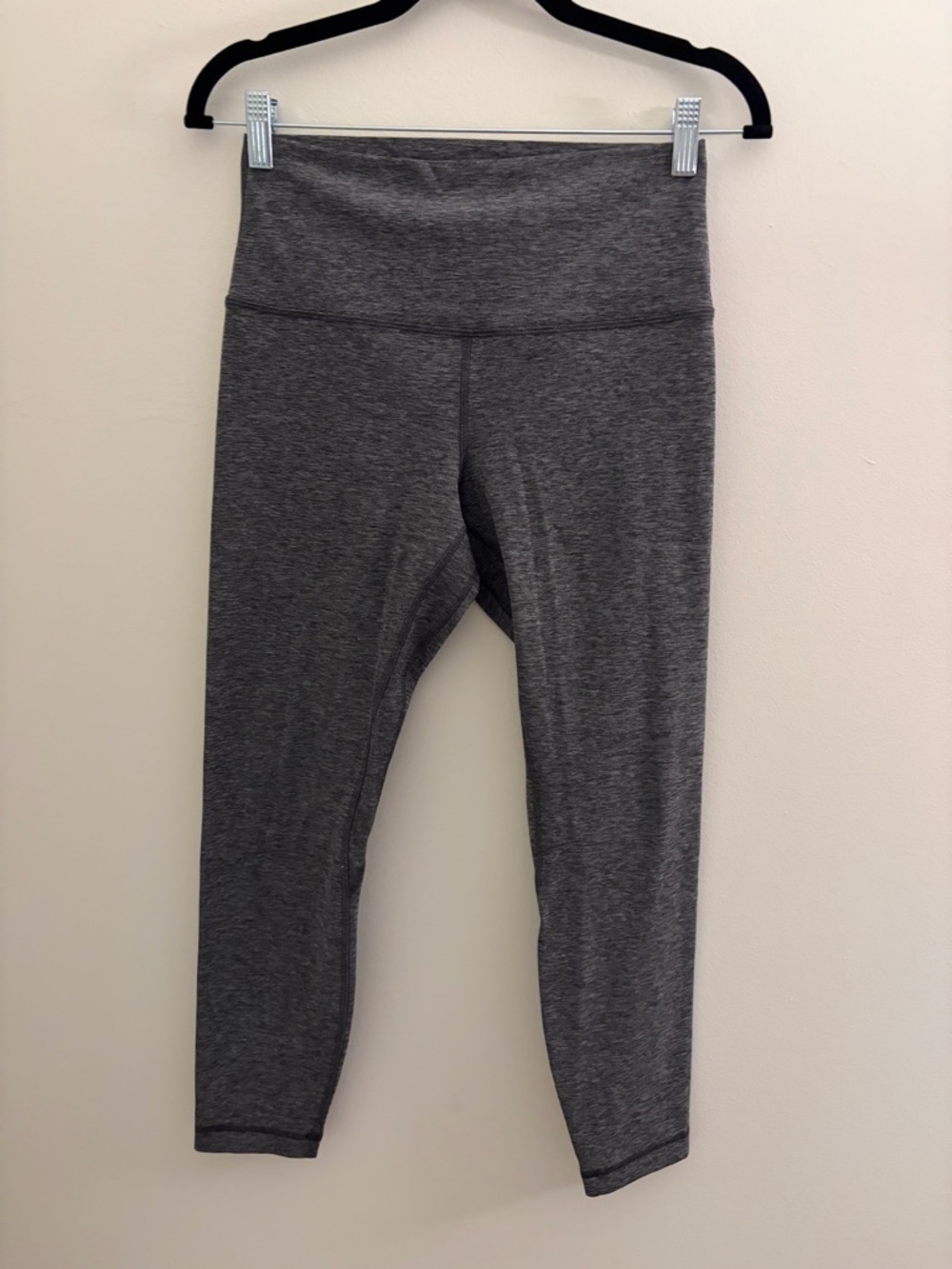 lululemon athletica Heather Gray High-Rise Leggings